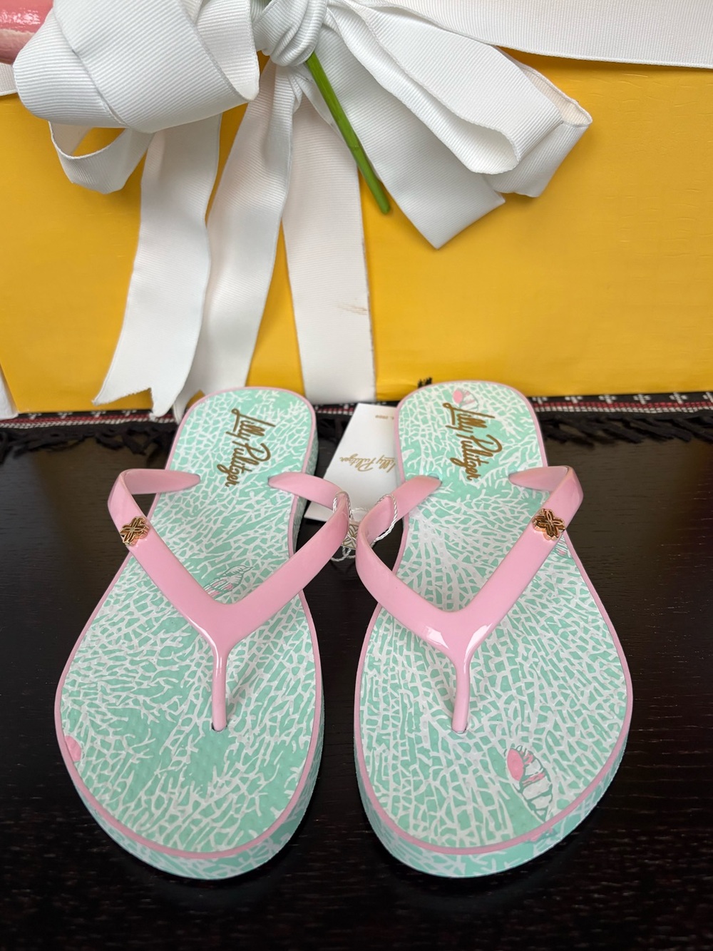 Lilly Pulitzer Flip Flop Sandals